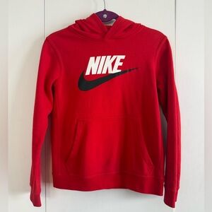 Nike Red Pullover Hoodie